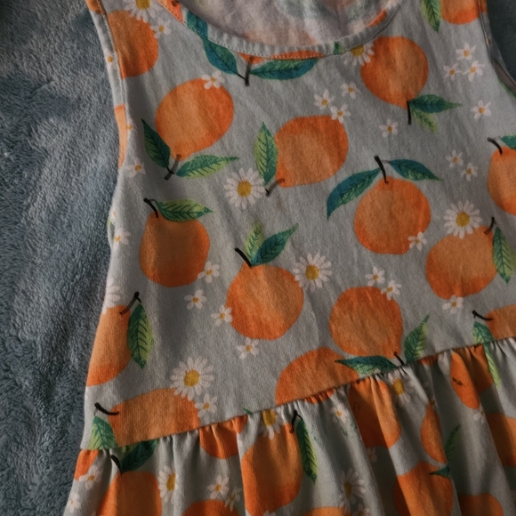 H&M Vibrant Orange and Green Dress - Picture 2 of 3